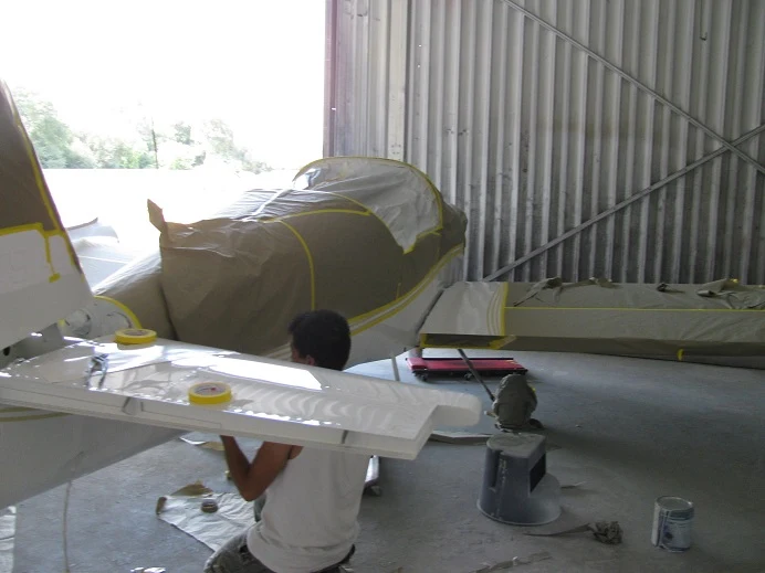 Lay out the new paint scheme · photo 4